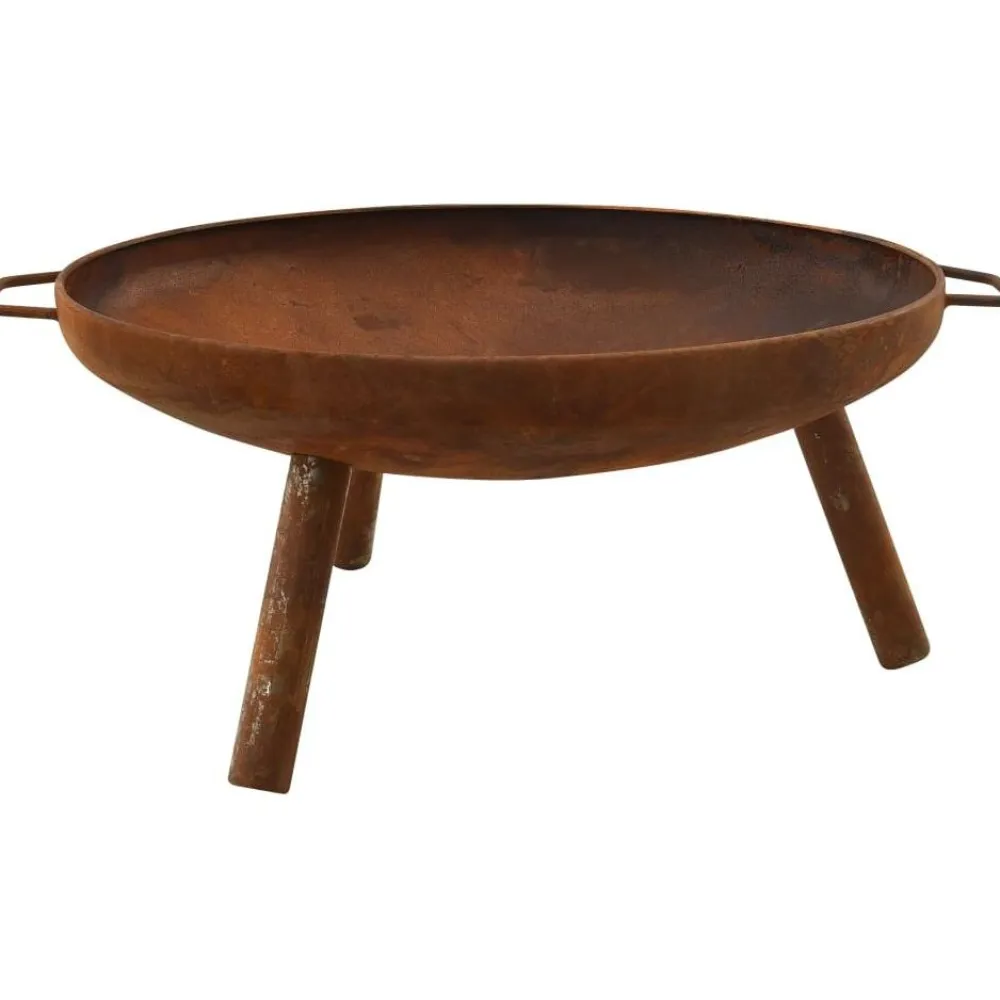 Outlet FinePRICE Tulimalja 67.5x58x22.5 cm teräs eri värejä Ruskea