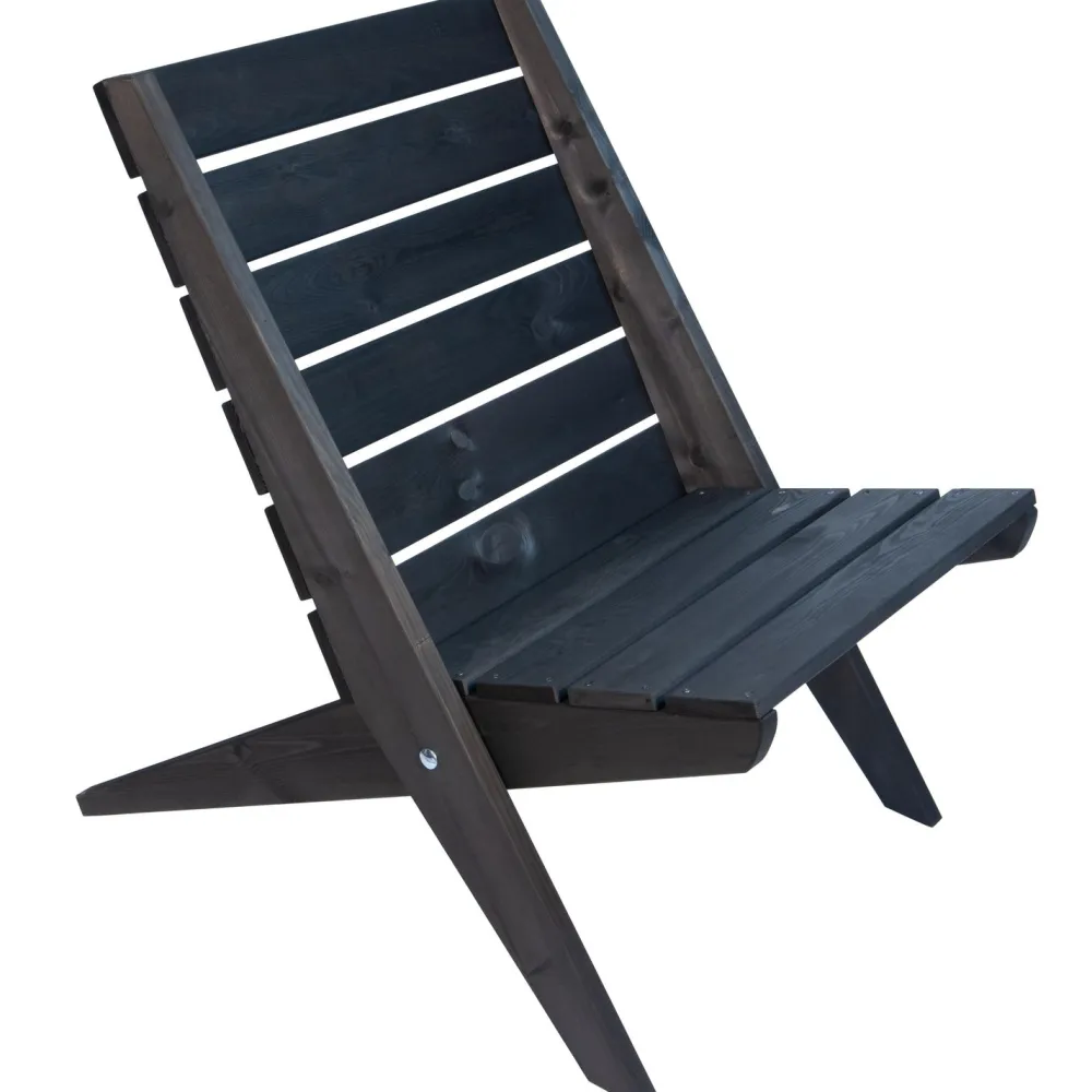 Best EcoFurn Tuoli Granny mänty musta