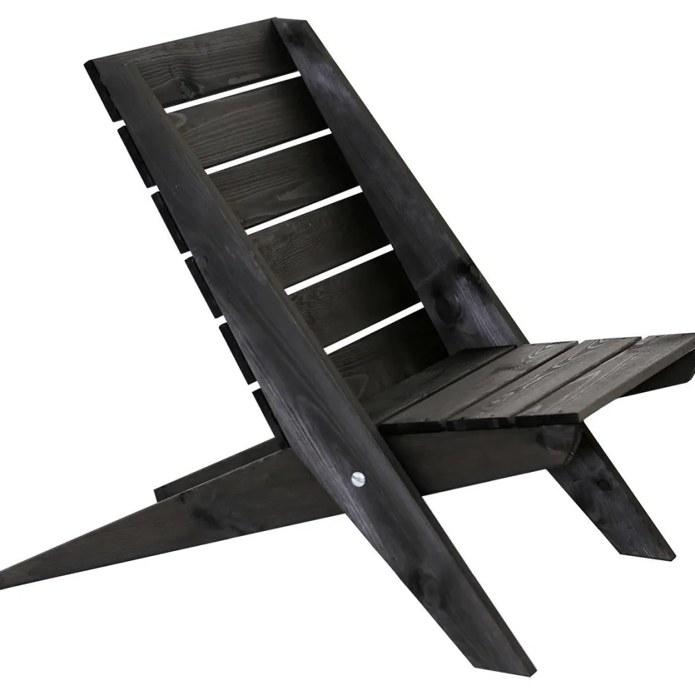 Best EcoFurn Tuoli Granny mänty musta