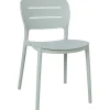 Clearance Home4you Tuoli MANGO 42,5x53,5xK79 cm, vihertävänharmaa muovi