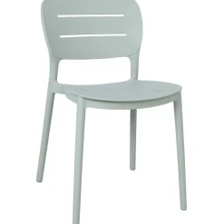 Clearance Home4you Tuoli MANGO 42,5x53,5xK79 cm, vihertävänharmaa muovi