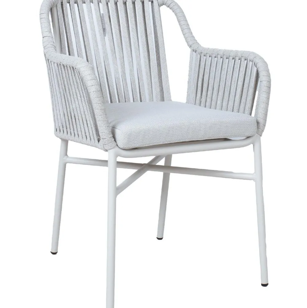 Clearance Home4you Tuoli MELROSE harmaa, beige