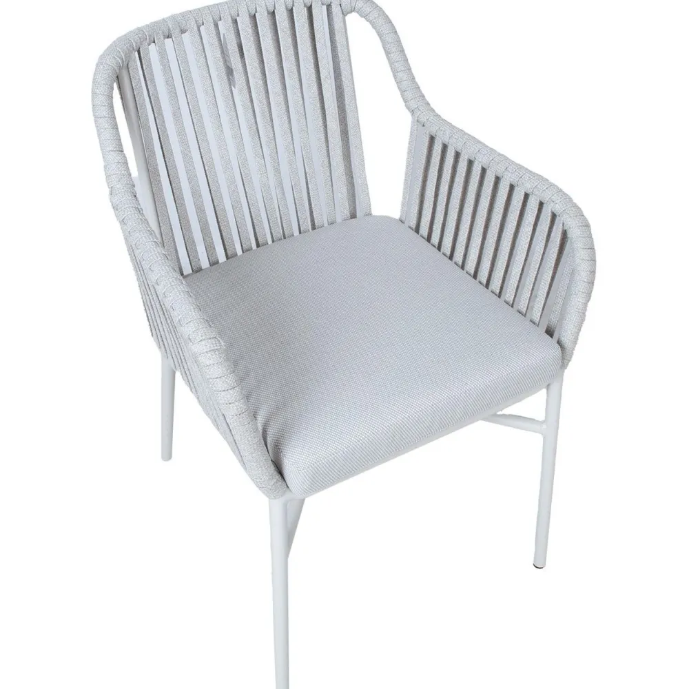 Clearance Home4you Tuoli MELROSE harmaa, beige