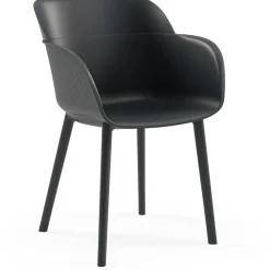 Best Linento Garden Tuoli Shell-P antrasiitti 2kpl/pkt