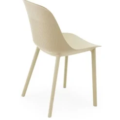 Hot Linento Garden Tuoli Shell-P beige 2kpl/pkt