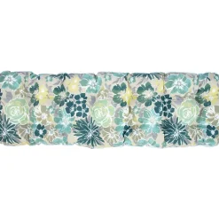 Discount Home4you Tuolin pehmuste BADEN-BADEN 48x165 cm, vaalea kukkakuosi