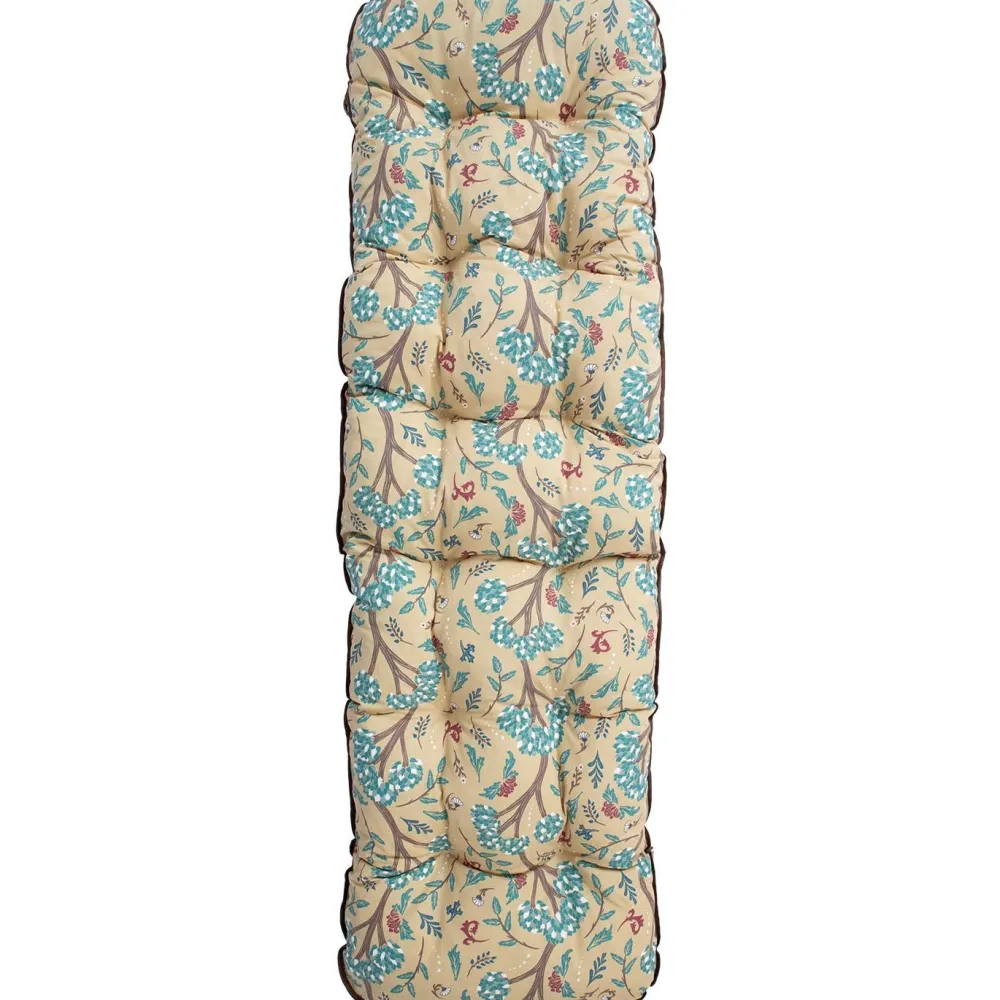 Home4you Tuolin pehmuste BADEN-BADEN 48x165 cm, metsäaihe, monivärinen