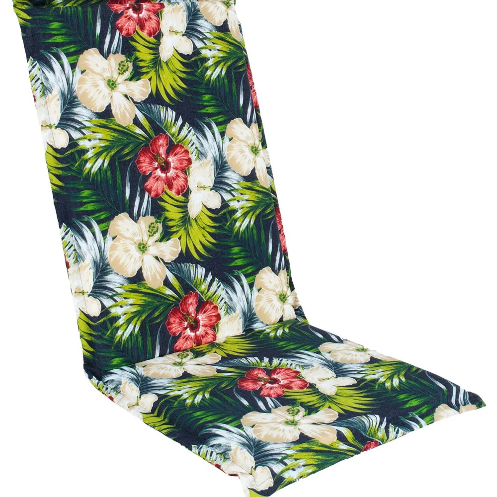 Clearance Home4you Tuolin pehmuste SUMMER kukkakuosi 48x115xK4,5 cm, tumma kukkakuosi