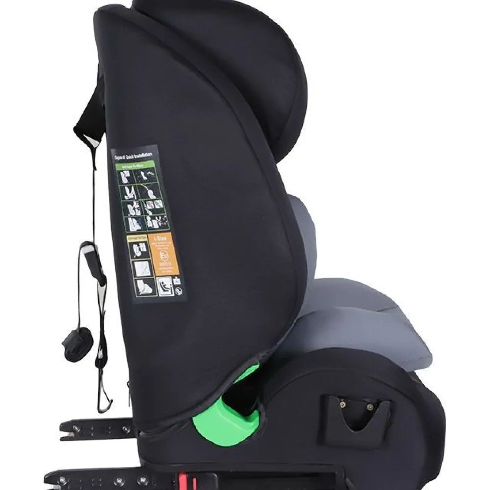 Discount Kikid Turvaistuin Premium 76-150cm i-Size ISOFIX R129