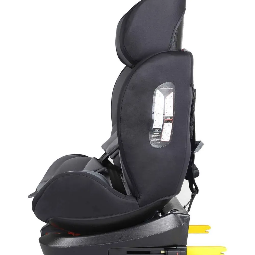 Clearance Kikid Turvaistuin & turvakaukalo Black Edition Isofix 0-36kg musta