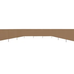 Sale FinePRICE Tuulensuojakangas 9 paneelilla 1200x80 cm hiekan valkoinen