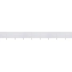 Sale FinePRICE Tuulensuojakangas 9 paneelilla 1200x80 cm hiekan valkoinen