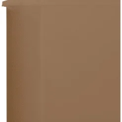 Sale FinePRICE Tuulensuojakangas 9 paneelilla 1200x80 cm hiekan valkoinen