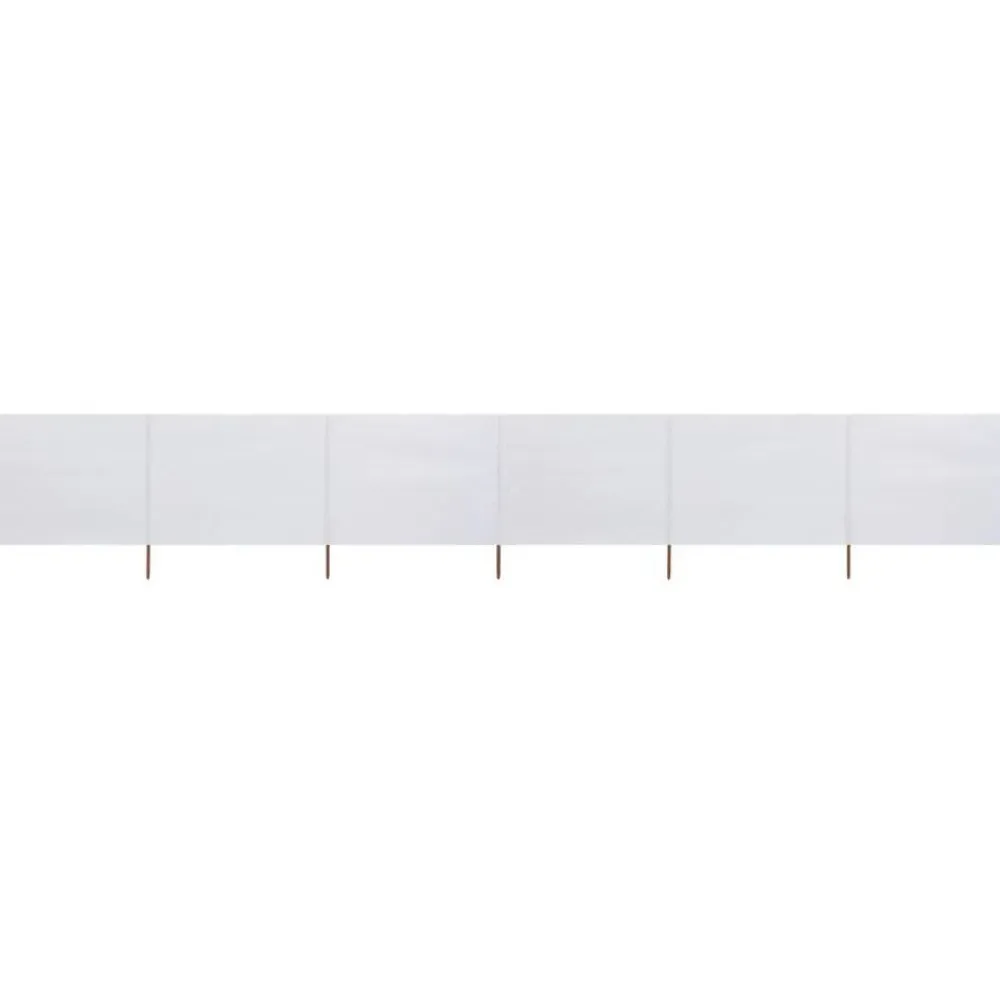 Hot FinePRICE Tuulensuojakangas 6 paneelilla 800x80 cm musta