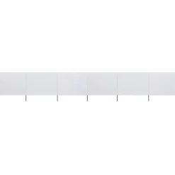 Hot FinePRICE Tuulensuojakangas 6 paneelilla 800x80 cm musta