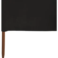Hot FinePRICE Tuulensuojakangas 6 paneelilla 800x80 cm musta