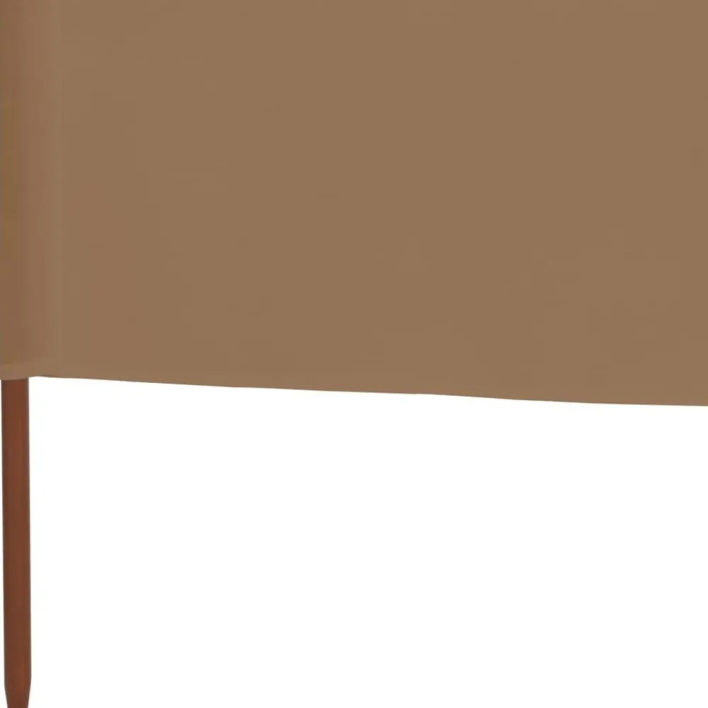 Hot FinePRICE Tuulensuojakangas 6 paneelilla 800x80 cm musta