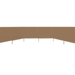 Hot FinePRICE Tuulensuojakangas 6 paneelilla 800x80 cm musta
