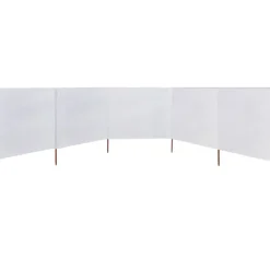 Outlet FinePRICE Tuulensuojakangas 5 paneelilla 600x80 cm taivaansininen