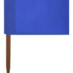 Outlet FinePRICE Tuulensuojakangas 5 paneelilla 600x80 cm taivaansininen