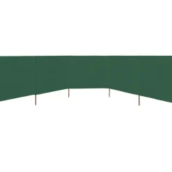 Outlet FinePRICE Tuulensuojakangas 5 paneelilla 600x80 cm taivaansininen