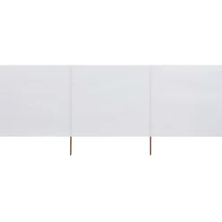 Discount FinePRICE Tuulensuojakangas 3 paneelilla 400x80 cm taivaansininen