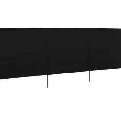 Discount FinePRICE Tuulensuojakangas 3 paneelilla 400x80 cm taivaansininen