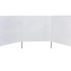 Discount FinePRICE Tuulensuojakangas 3 paneelilla 400x80 cm taivaansininen