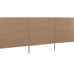 Discount FinePRICE Tuulensuojakangas 3 paneelilla 400x80 cm taivaansininen