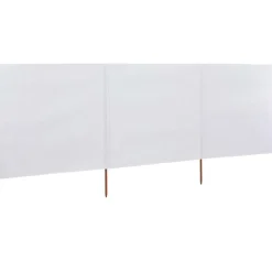 Discount FinePRICE Tuulensuojakangas 3 paneelilla 400x80 cm taivaansininen