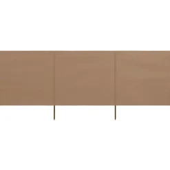 Discount FinePRICE Tuulensuojakangas 3 paneelilla 400x80 cm taivaansininen