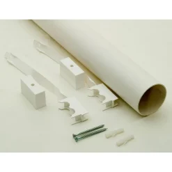 Clearance Separett Tuuletusputkipaketti 2m ø75mm sis. seinäkiinnittimet