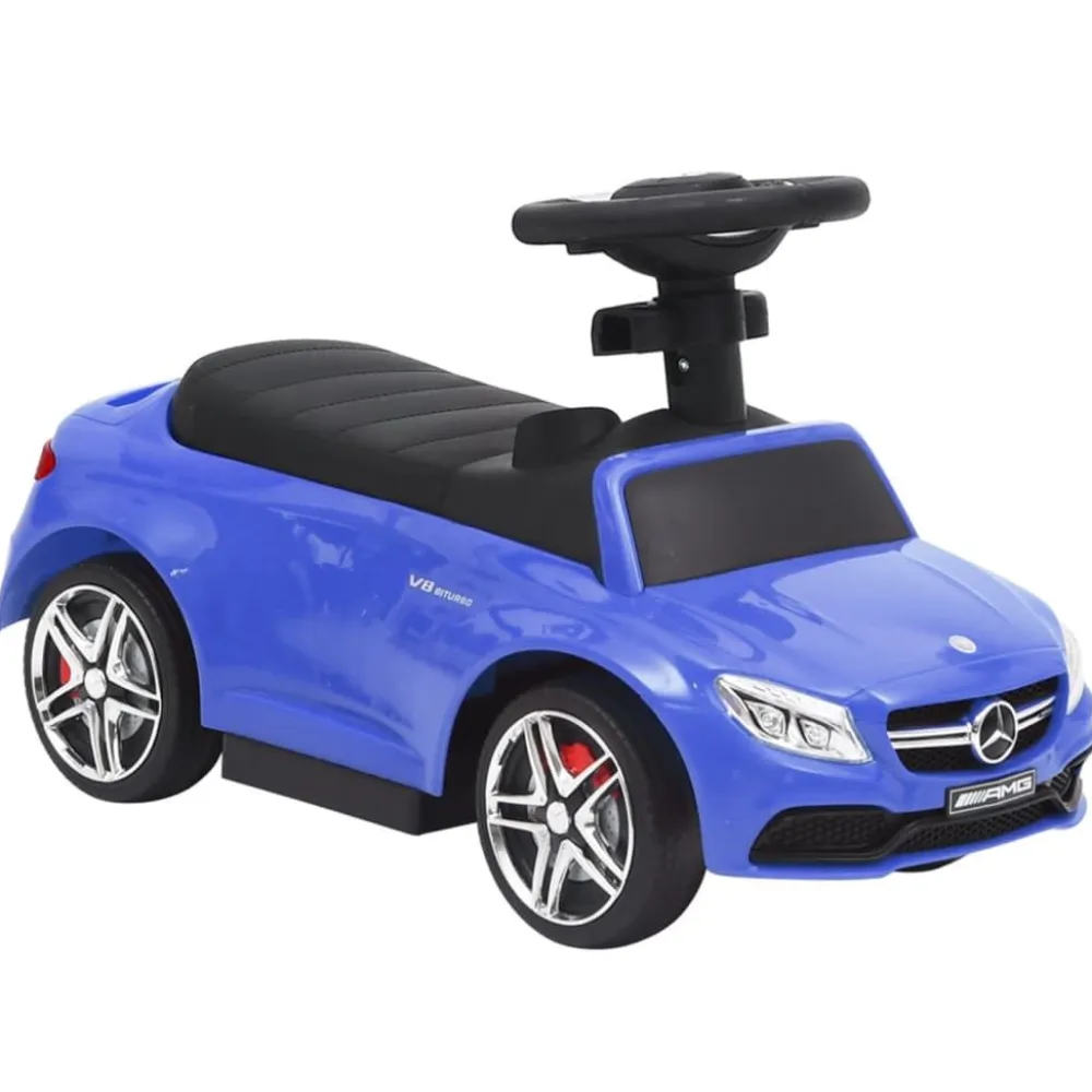 Sale FinePRICE Työnnettävä potkuauto Mercedes-Benz C63, eri värejä Sininen