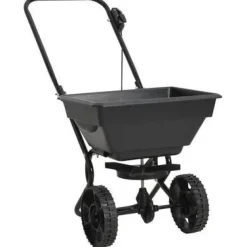 Clearance FinePRICE Työnnettävä suolan levitin pvc ja teräs 92x46x70 cm 15 l