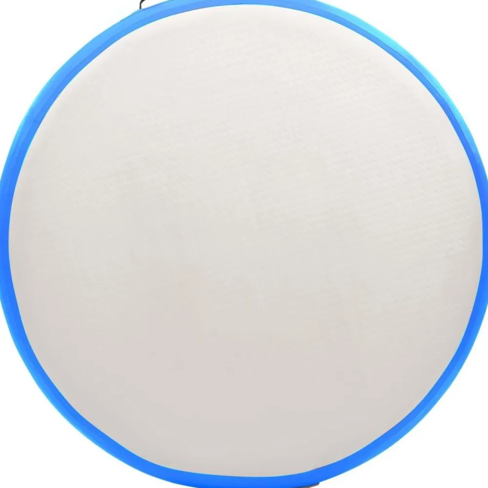 Discount FinePRICE Täytettävä voimistelumatto pumpulla 100x100x15cm PVC sininen