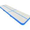 Online FinePRICE Täytettävä voimistelumatto pumpulla 800x100x20cm PVC sininen