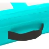 Outlet FinePRICE Täytettävä voimistelumatto pumpulla 500x100x15 cm PVC vihreä