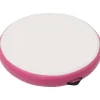 Discount FinePRICE Täytettävä voimistelumatto pumpulla 100x100x15 cm PVC pinkki