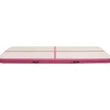 Discount FinePRICE Täytettävä voimistelumatto pumpulla 300x100x15 cm PVC pinkki
