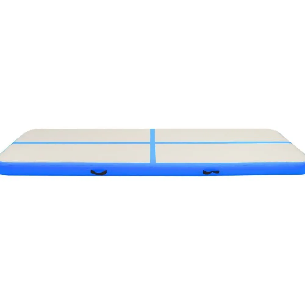 Discount FinePRICE Täytettävä voimistelumatto pumpulla 300x100x15cm PVC sininen