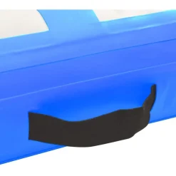 Clearance FinePRICE Täytettävä voimistelumatto pumpulla 600x100x15cm PVC sininen