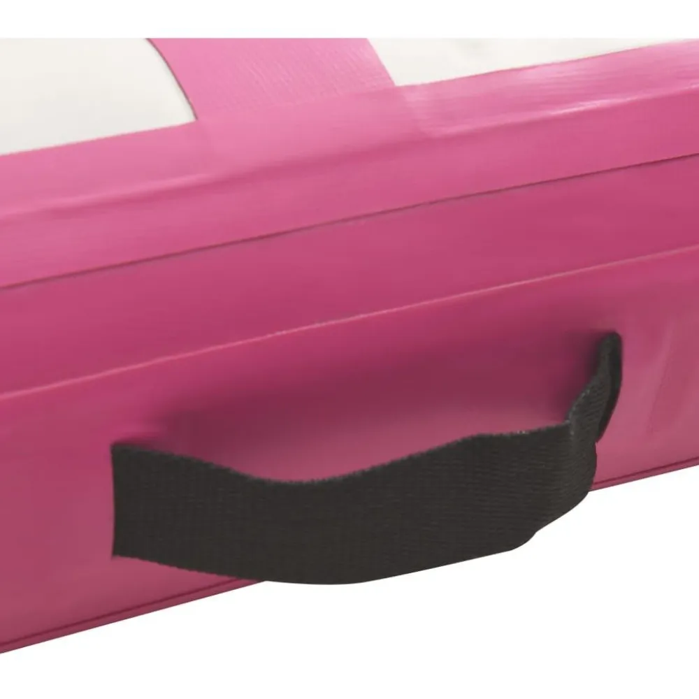 Hot FinePRICE Täytettävä voimistelumatto pumpulla 700x100x15 cm PVC pinkki