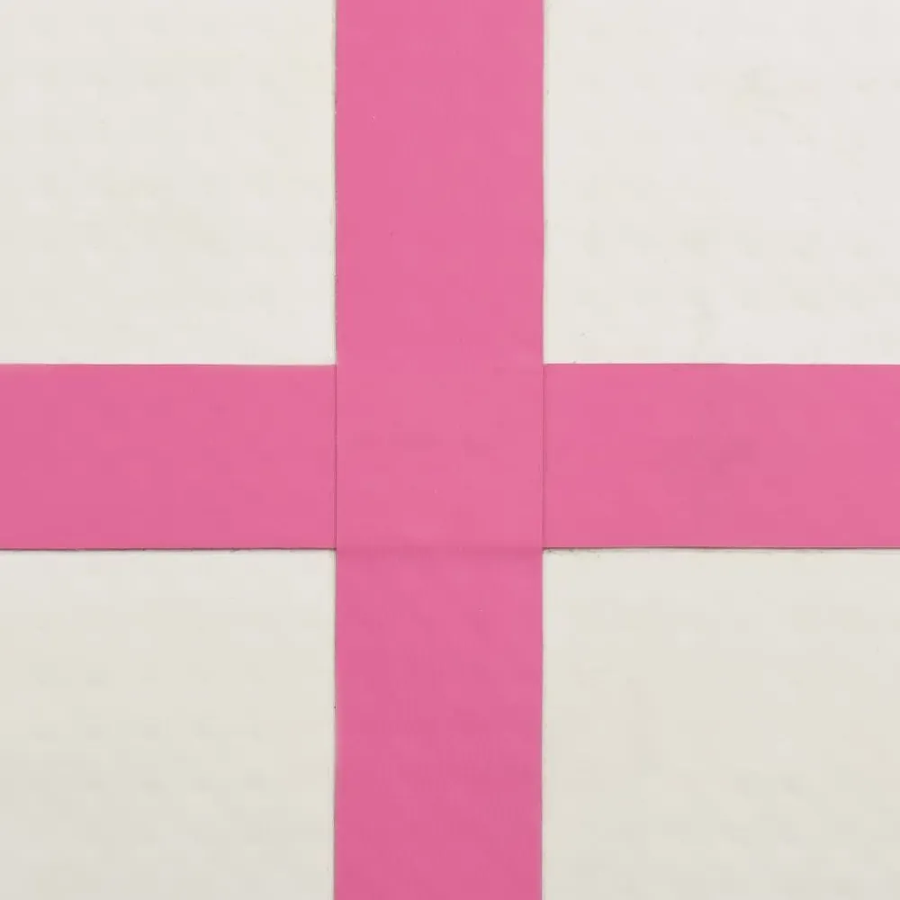 Sale FinePRICE Täytettävä voimistelumatto pumpulla 60x100x10 cm PVC pinkki