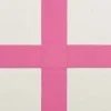 New FinePRICE Täytettävä voimistelumatto pumpulla 200x200x15 cm PVC pinkki
