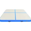 FinePRICE Täytettävä voimistelumatto pumpulla 200x200x15cm PVC sininen