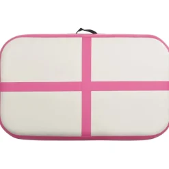 Clearance FinePRICE Täytettävä voimistelumatto pumpulla 60x100x20 cm PVC pinkki