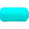 Best FinePRICE Täytettävä voimistelurulla pumpulla 120x90 cm PVC vihreä