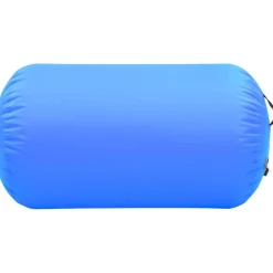 Clearance FinePRICE Täytettävä voimistelurulla pumpulla 100x60 cm PVC sininen