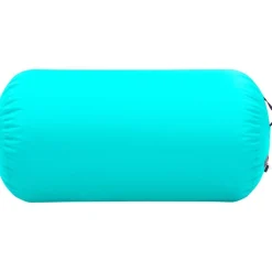 Online FinePRICE Täytettävä voimistelurulla pumpulla 120x75 cm PVC vihreä