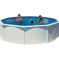 Best Swim & Fun Uima-allaspaketti 132 pyöreä Ø460 cm valkoinen